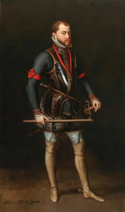 Portrait Of Philip Ii Of Spain 1527 1598