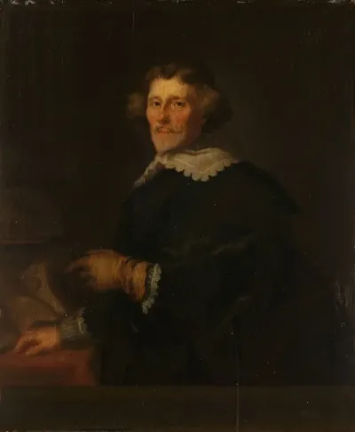 Portrait Of Pieter Corneliszoon Hooft Bailiff Of Muiden Historian And Poet