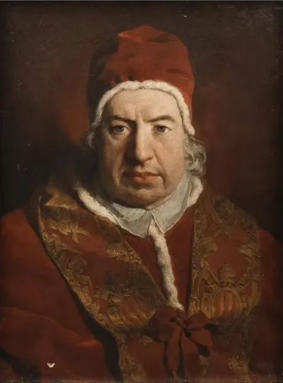 Portrait Of Pope Benedict Xiv