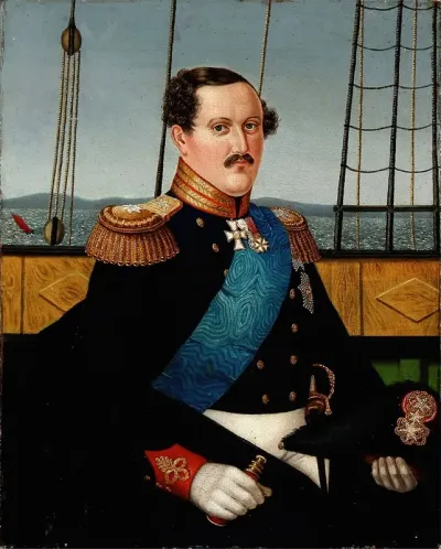 Portrait Of Prince Frederik Vii Of Denmark