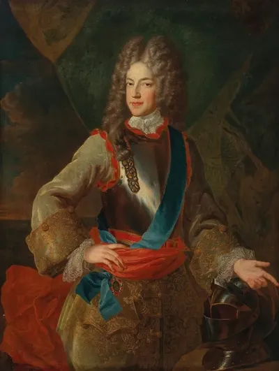 Portrait Of Prince James Francis Edward Stuart The Old Pretender