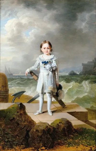 Portrait Of Prince Napoleon Louis Bonaparte