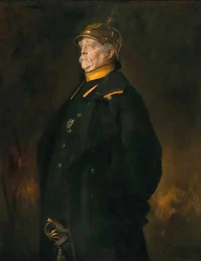 Portrait Of Prince Otto Von Bismarck 1815 1898