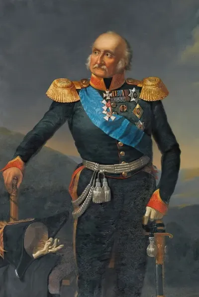 Portrait Of Prince Petr Khristianovich Wittgenstein 1769 1843