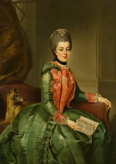 Portrait Of Princess Frederika Sophia Wilhelmina