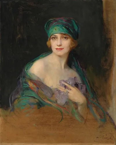 Portrait Of Princess Ruspoli Duchess De Gramont