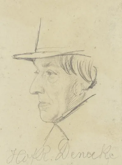 Portrait Of Privy Councillor Denecke