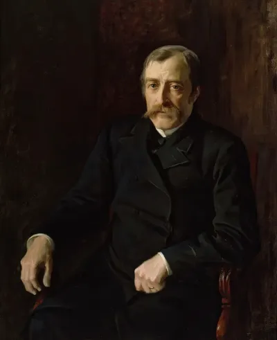 Portrait Of Professor Carl Gustaf Estlander