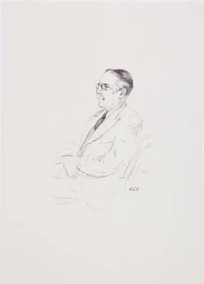 Portrait Of Professor Gustav Suits