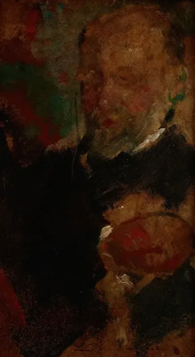 Portrait Of Professor Jerzy Mycielski