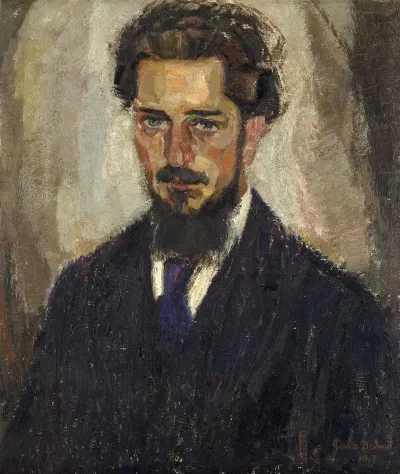 Portrait Of Professor Leo Van Puyvelde