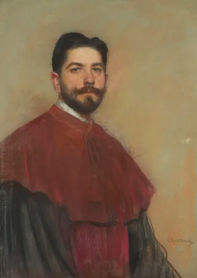 Portrait Of Professor Leon Krynski