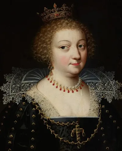 Portrait Of Queen Anne Of Austria 1601 1666