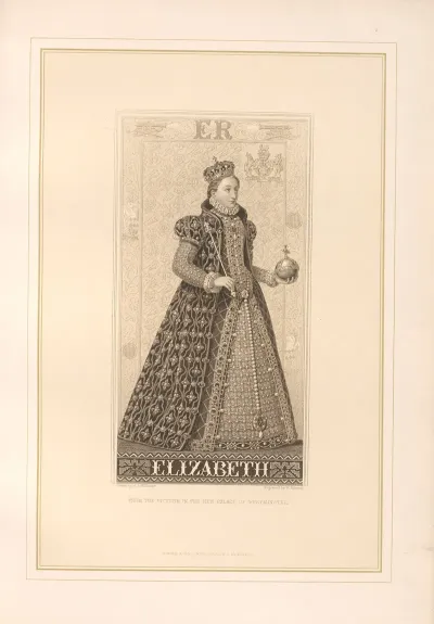 Portrait Of Queen Elizabeth