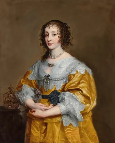 Portrait Of Queen Henrietta Maria