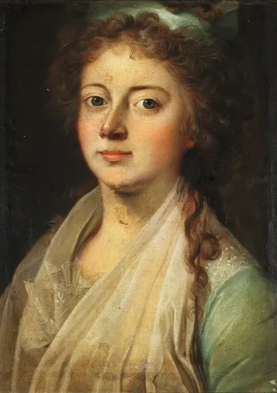 Portrait Of Queen Marie Sophie Frederikke
