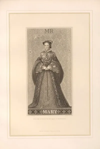 Portrait Of Queen Mary