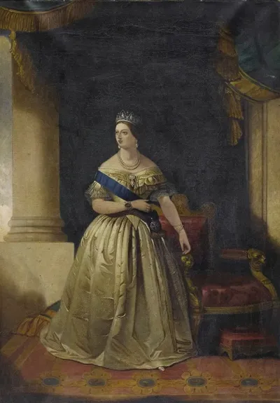 Portrait Of Queen Victoria