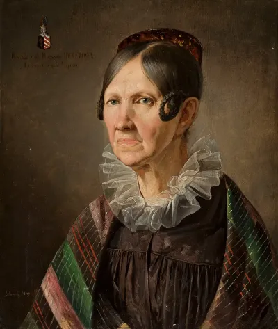 Portrait Of Rachela Romer Nee De Raes