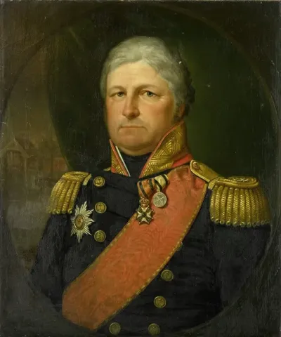 Portrait Of Rear Admiral Job Seaburne May