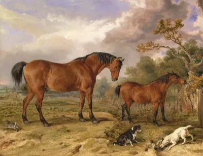 Portrait Of Reformer Blucher Tory And Crib The Property Of Rowland Alston Esq M P