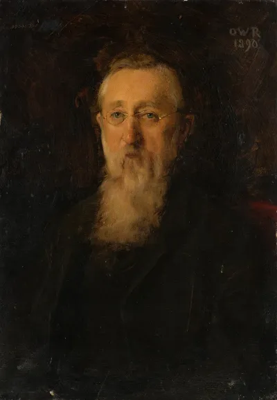 Portrait Of Reinhard Roederstein Father Of The Painter