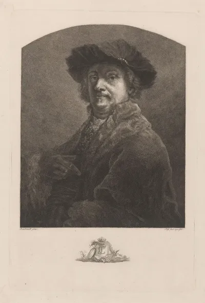 Portrait Of Rembrandt Van Rijn