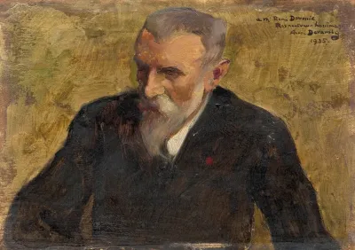 Portrait Of Rene Doumic 1860 1937
