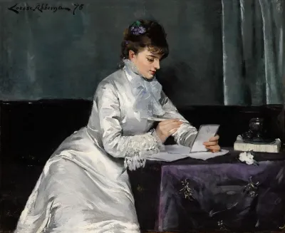 Portrait Of Renee Delmas De Pont Jest