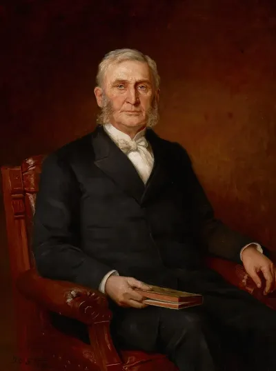 Portrait Of Reverend Nathaniel A Hyde