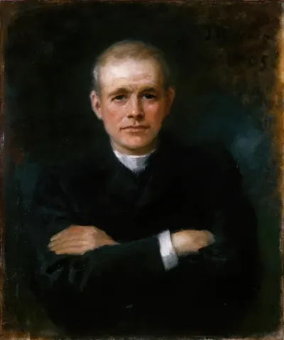 Portrait Of Reverend P S Dineen 1860 1934 Lexicographer
