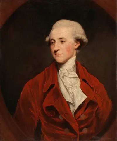 Portrait Of Richard Burke Son Of Edmund Burke Parliamentary Agent Of The Catholic Committee 1758 1794