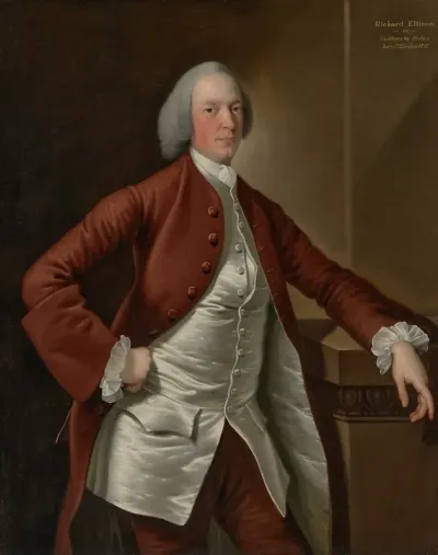 Portrait Of Richard Ellison 1722 1797