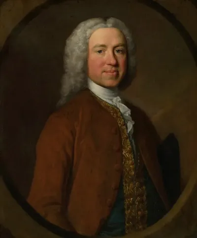 Portrait Of Richard Powney D C L B C 1702