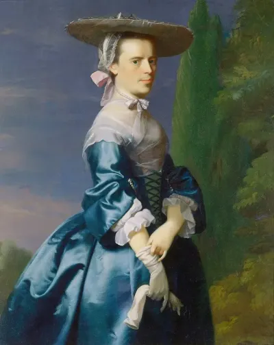 Portrait Of Sarah Allen Nee Sargent