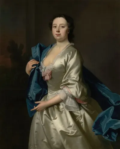 Portrait Of Sarah Popham Nee Andrews