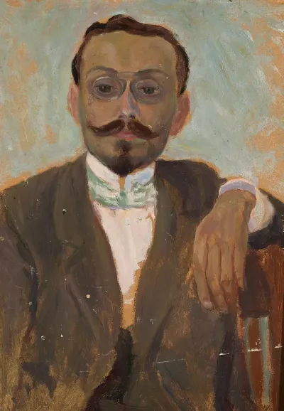 Portrait Of Sculptor Boleslaw Balzukiewicz