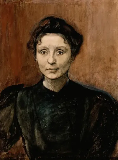 Portrait Of Sculptor Madeleine Jouvray