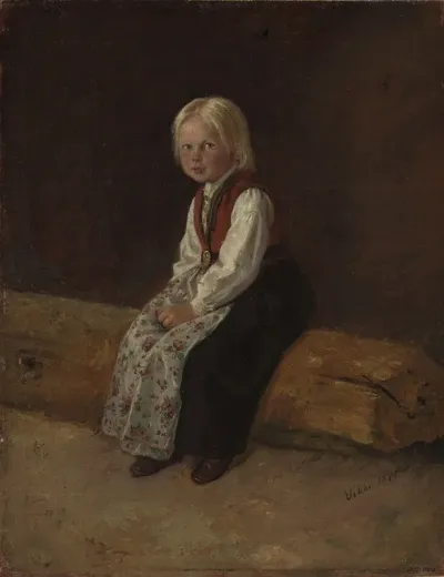 Portrait Of Sella Larsdatter Vikor