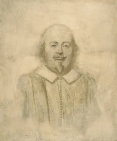 Portrait Of Shakespeare After Stratford Bust