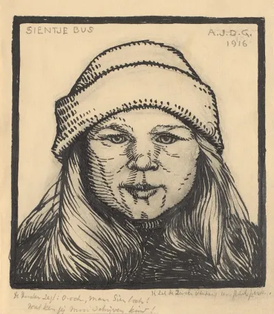 Portrait Of Sientje Bus