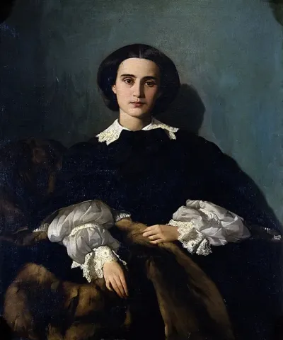 Portrait Of Signora Morrocchi