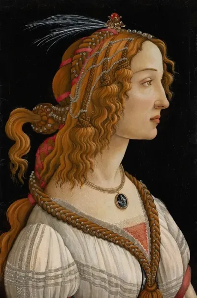 Portrait Of Simonetta Vespucci As Nymph