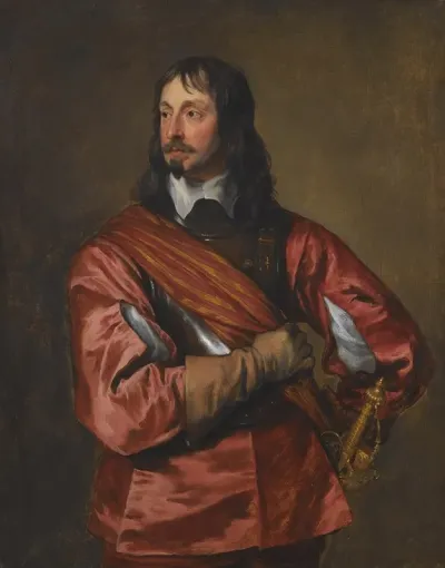 Portrait Of Sir John Mennes 1599 1671