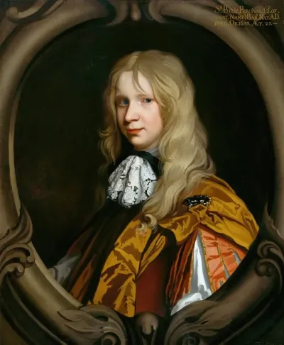 Portrait Of Sir Philip Perceval 2nd Bt 1656 1680
