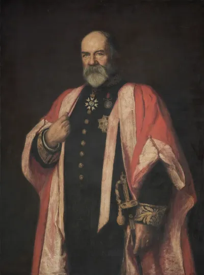 Portrait Of Sir Walter Buller