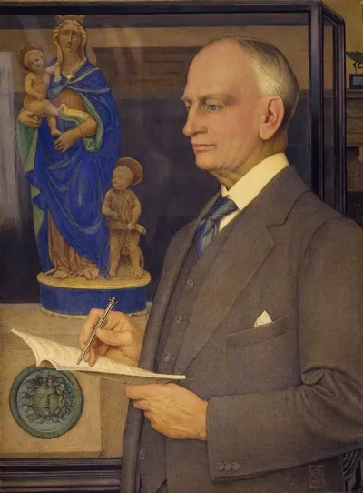 Portrait Of Sir Whitworth Wallis 1855 1927