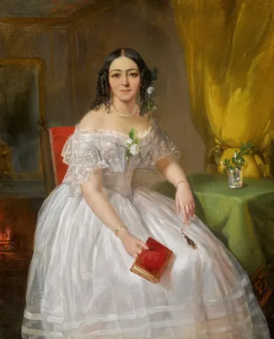 Portrait Of Sofia Nikolaevna Karamzina