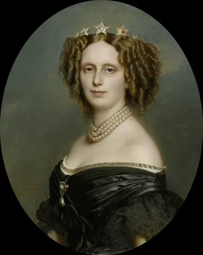 Portrait Of Sophia Frederika Mathilda 1818 77 Princess Of Wurttemberg