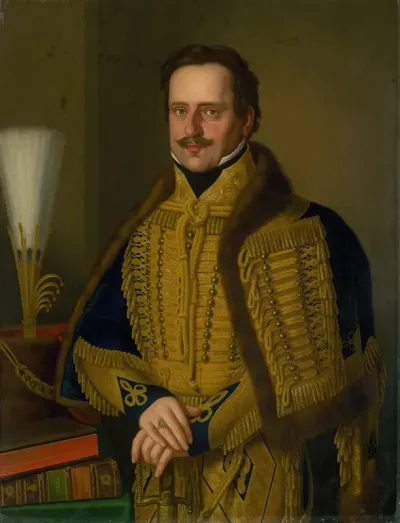 Portrait Of Spis Zupan Count Karol Csaky 2